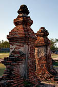 Ayutthaya, Thailand. Wat Chaiwatthanaram, entrance gate trhough the outer enclosure wall (now in ruin). 